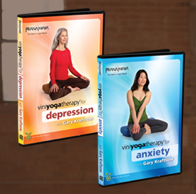 Two Yoga Therapy DVDs by Gary Kraftsow