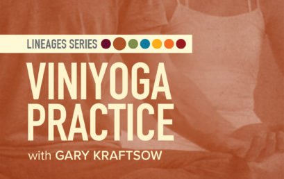 Introduction to Viniyoga Practice with Gary Kraftsow
