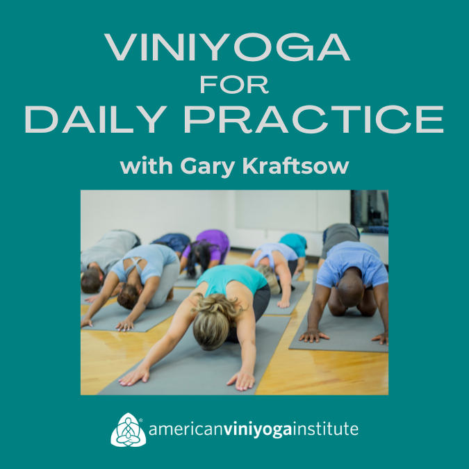 viniyoga for daily practice